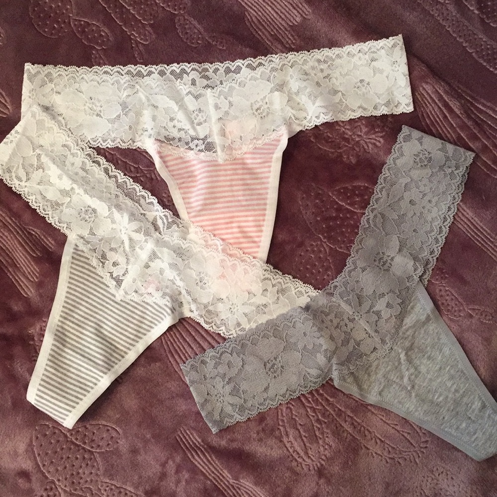 NWT Victoria Secret thong bundle